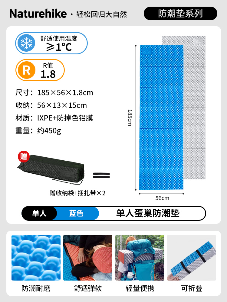 블루 [두께 1.8cm] 보관봉투 포함?