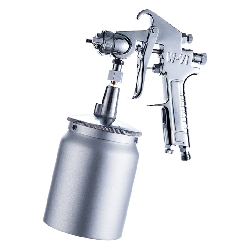 SUTU нижний горшок Краскораспылитель W71S Автомобильная мебель ремонт ручной пистолет-распылитель с высоким распылением краски пневматический инструмент