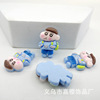 Cartoon resin with accessories, cream phone case, stationery, hairgrip, accessory, new collection, handmade