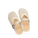 New Half-Slip Clogs, Closed-Toe Sandals for Summer, New Mesh Shoes, Flat Soft Sole, Breathable, Fashionable, Versatile