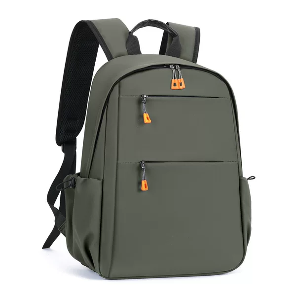 Wholesale waterproof leather business commuter backpack, large-capacity men's backpack, stylish travel backpack, and computer bag