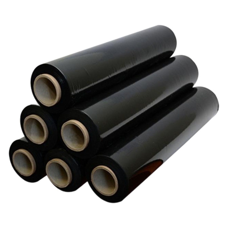 Película extensible PE negra de 50 cm de ancho (Dongguan Mingye), para embalaje industrial y protección