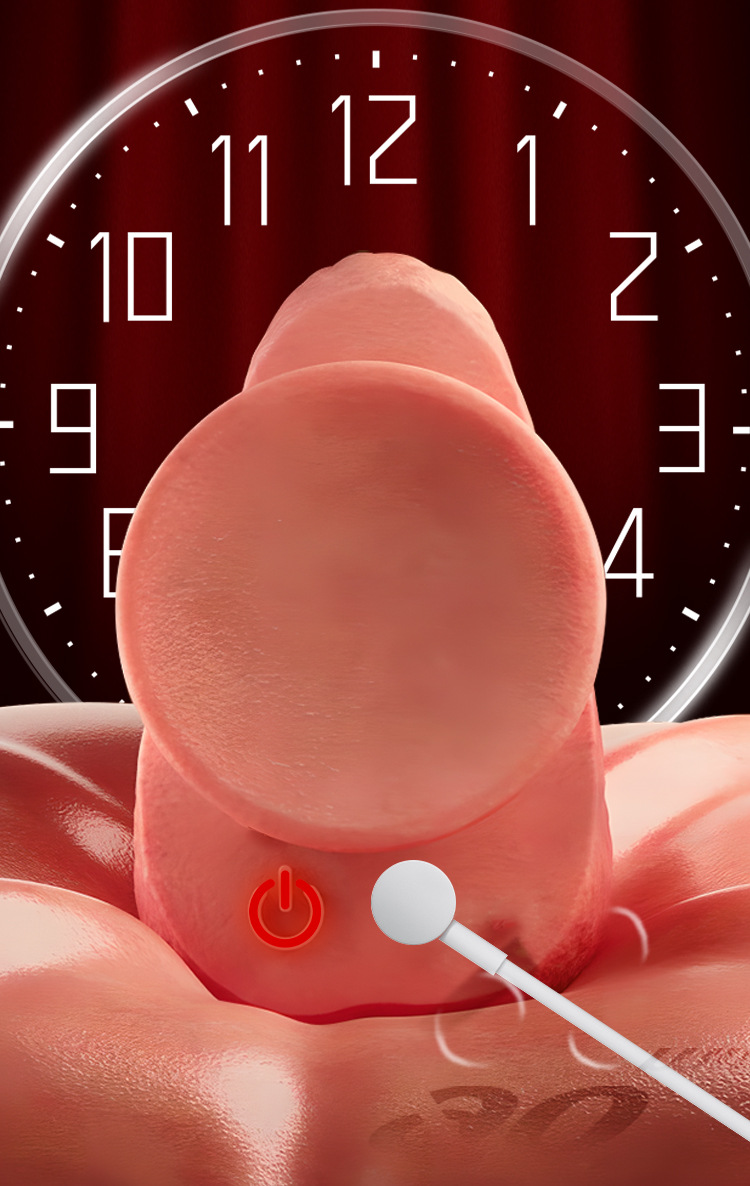 Jiuai Electric Dildo for Women with High-Speed Thrusting Action, Flesh Tone — detail image 39