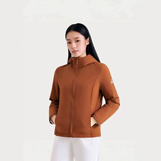 柏丽王妃26秋冬新款软壳连帽羽绒服外套户外运动透气修身保暖