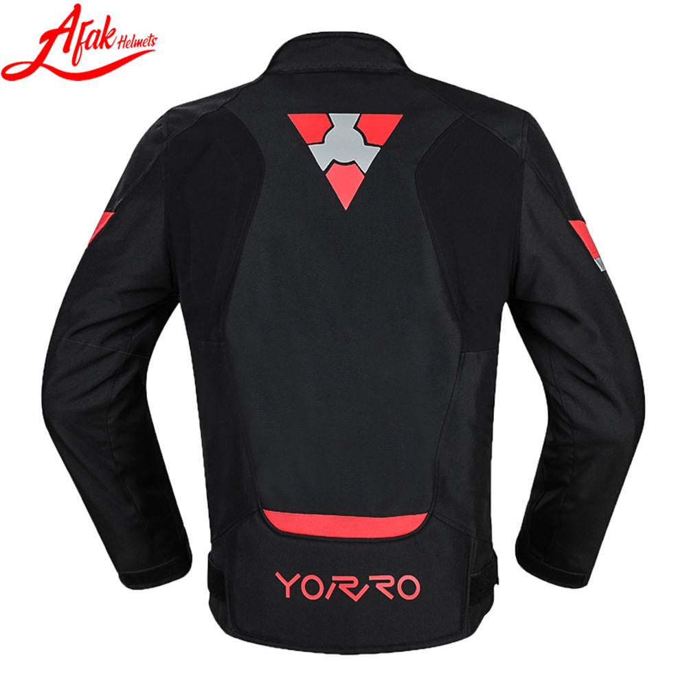 AFAK carreras de motos cuatro estaciones ropa de tracción resistente a la caída resistente al desgaste repelente al agua a prueba de viento ropa de motocicleta caliente