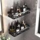 Punch-free Bathroom Storage Rack Bathroom Wall-mounted Multi-layer Triangle Toilet Corner Wall-mounted Waterproof Suction Cup