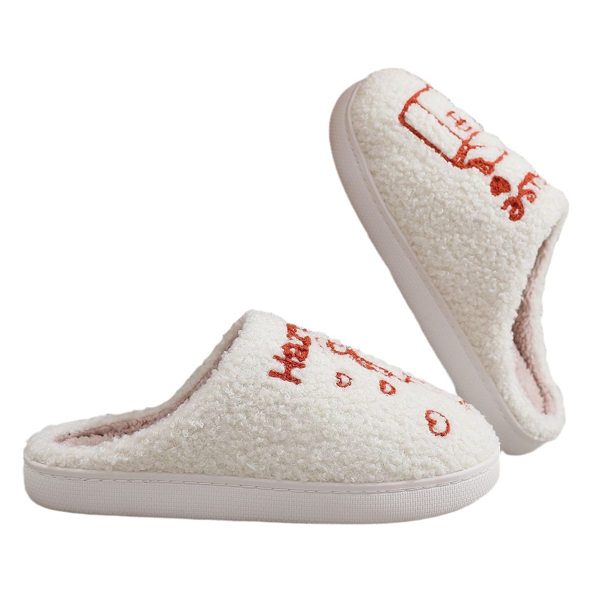 Amazon transfronterizo popular europeo y americano ídolo aidou Harry casa Zapatillas de algodón de fondo grueso zapatillas de felpa Nuevo