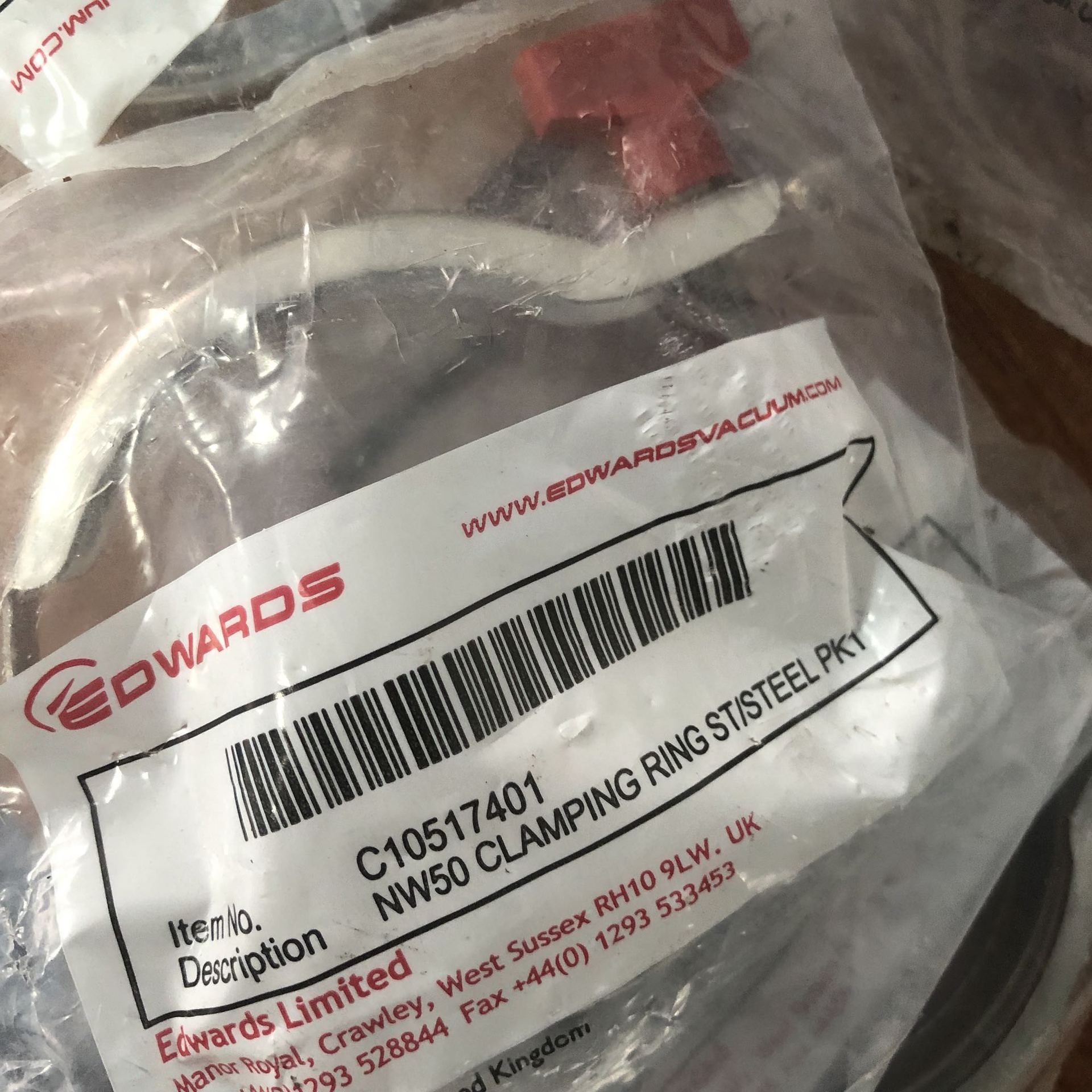 全新爱徳华 EDWARDS C10517401 C10514401 紧圈可出售