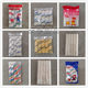 Factory corner brush head mini hot melt 10cm roller core Yellow Blue blended cotton little thumb 4 inch roller brush head