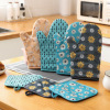 Housework kitchen Anti-high temperature heat insulation Microwave Oven glove Cushion