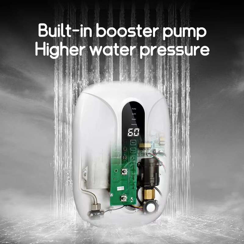 インスタント電気温水器小型家庭用高速直接加熱水貯蔵なし壁掛けバスマシン|undefined