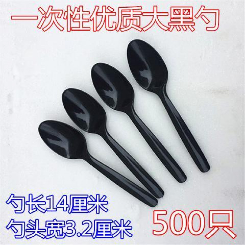 Cucharas desechables cucharas de plástico cucharas transparentes cucharas de comida rápida para llevar cucharas de postre cucharas de arroz cucharas de hielo cucharas comerciales
