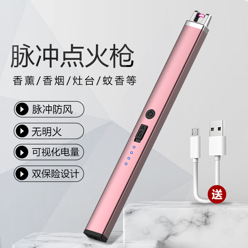 Encendedor alargo Estufa de gas de cocina Gas natural Encendedor doméstico recargable electrónico artefacto de encendido encendedor