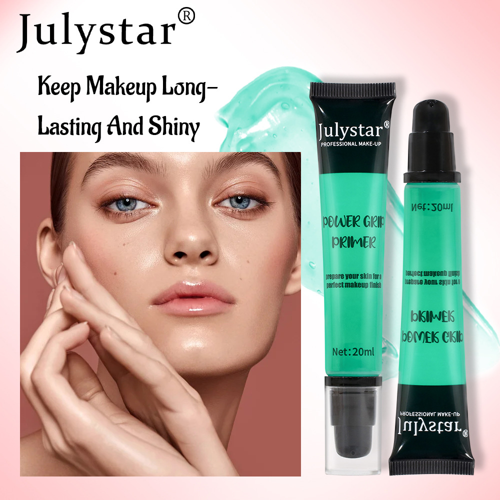 Wholesale of cross-border makeup portable eye and face isolation primer, base moisturizing and pore-invisible gel primer undefined