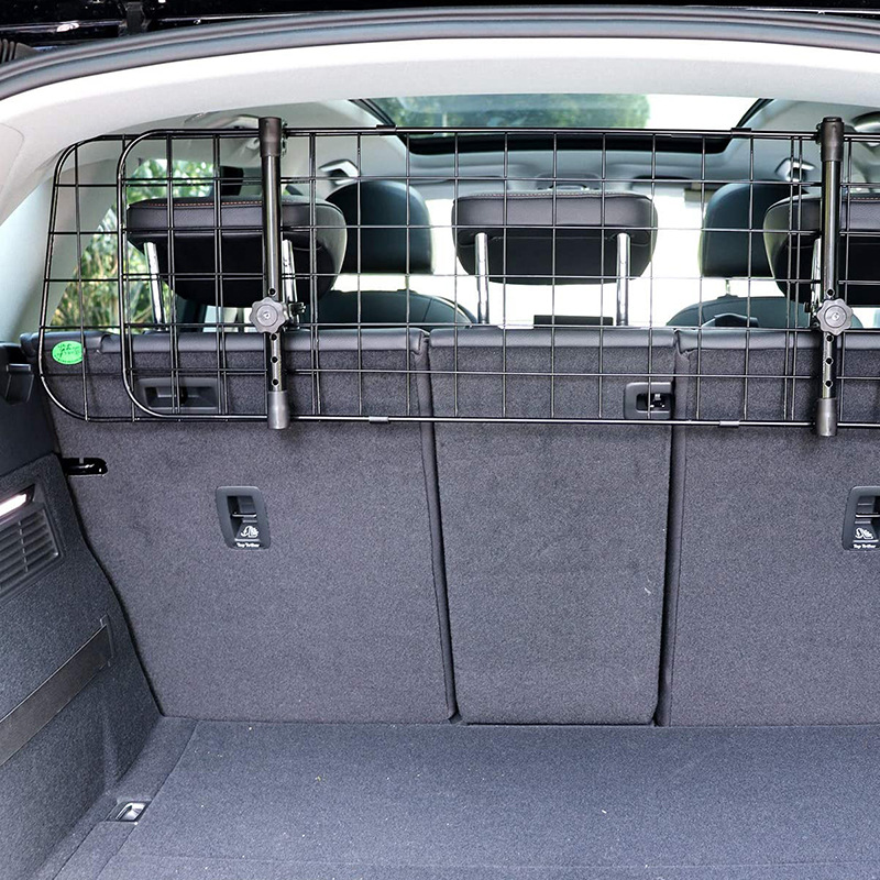 Pet coche perro coche delantero y trasero fila aislamiento red PET coche valla de hierro pintura valla de coche