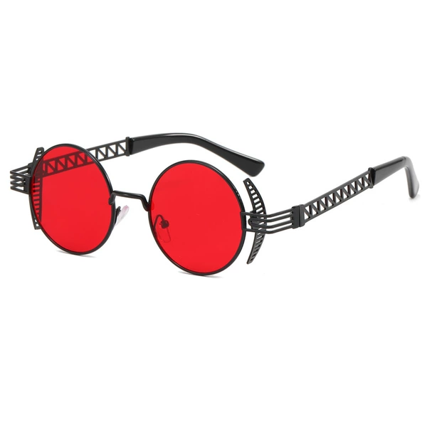 Black frame red film