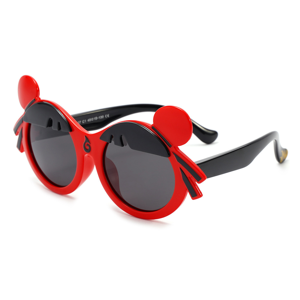 Gafas de sol para niños Tendencia de moda Gafas de sol polarizadas de silicona para niños Gafas Nezha de dibujos animados para hombres y mujeres