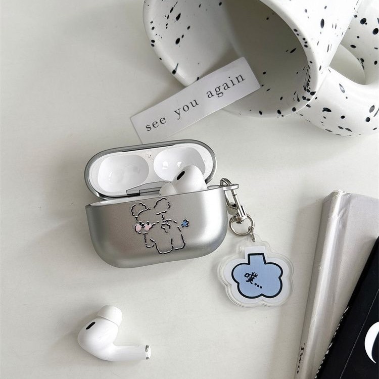 Adorable pedo perro airpods4 auriculares, Apple auriculares bluetooth, 2 generación, 3 generación de jóvenes pro