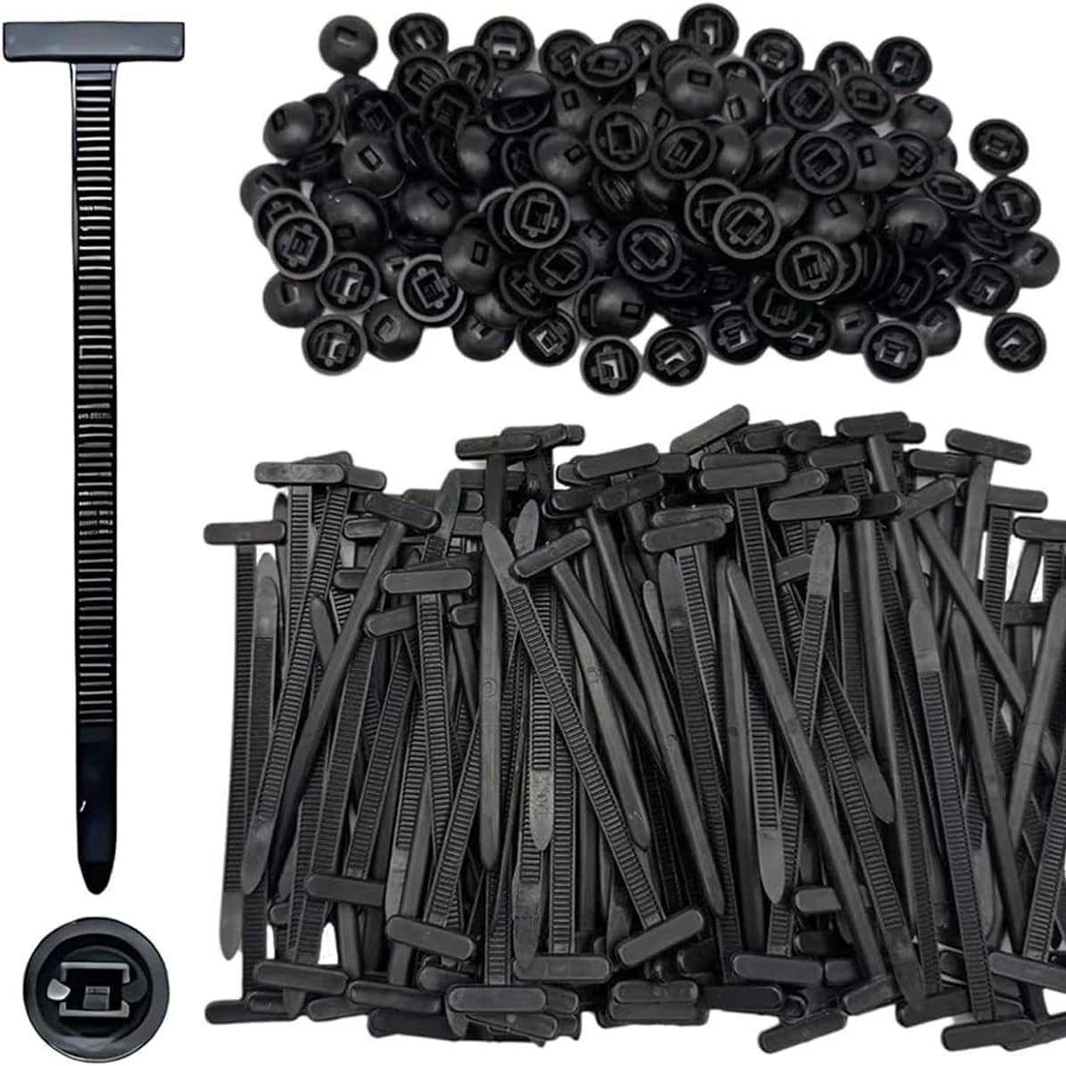 Кросс-бордерный новый автомобильный зажим для крепления через гвоздь, универсальный зажим для крепления двигателя и пола автомобиля