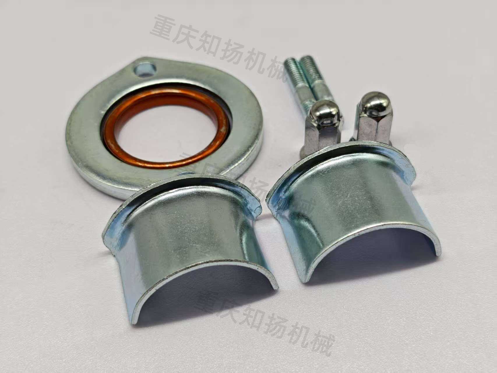 Exhaust Pipe Cg125 Lock Plate Clip Ring Card Barrier 8mm Fastening Screw Cg125Wy125Gn125 Universal
