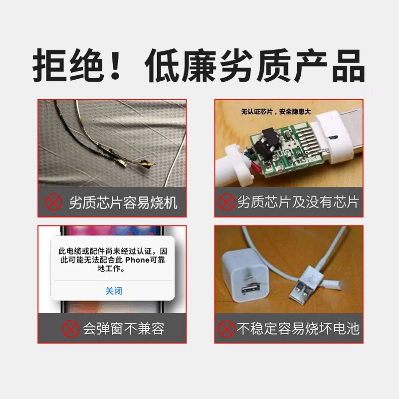 Зарядный кабель (совместим с Apple, Huawei) PD20W и быстрая зарядка 6A, Type-C/Lightning, длина 1–3 м
