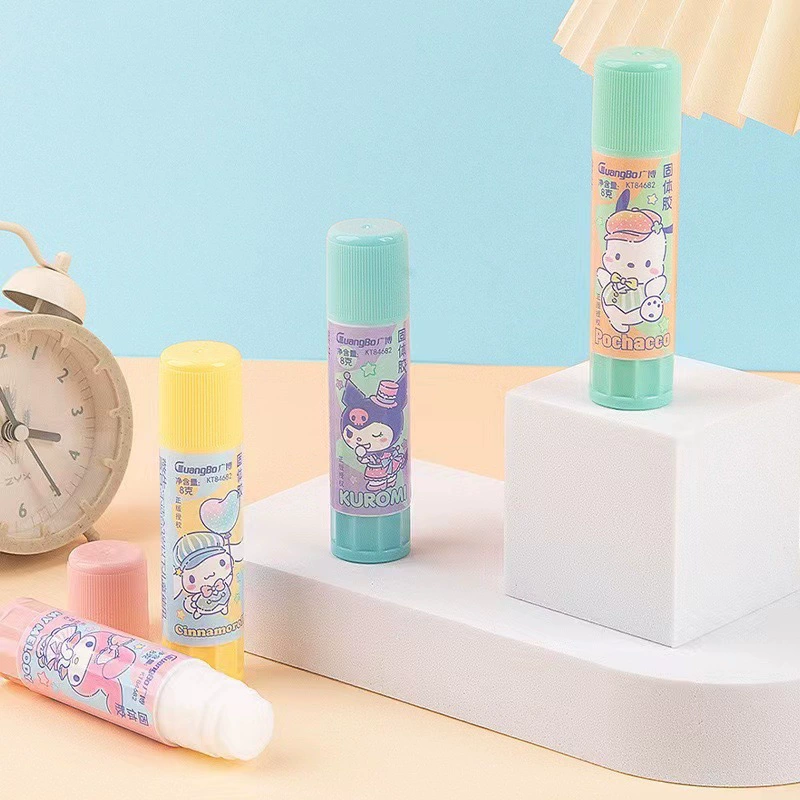 Sanrio, клей-стик, канцелярия милыми мультяшками для учащихся начальной школы, опт