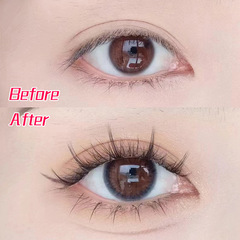 婷媚兒L06分段式假睫毛惡魔款漫畫睫毛重複使用泰妝自嫁接睫毛