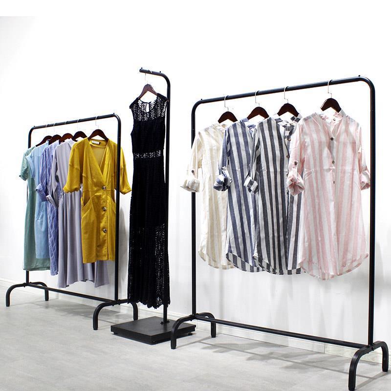 Tienda de ropa de piso de hierro forjado de Zhongdao Tienda de ropa de hombres y mujeres Tienda de ropa infantil Zhongdao Gantry Estante image 4