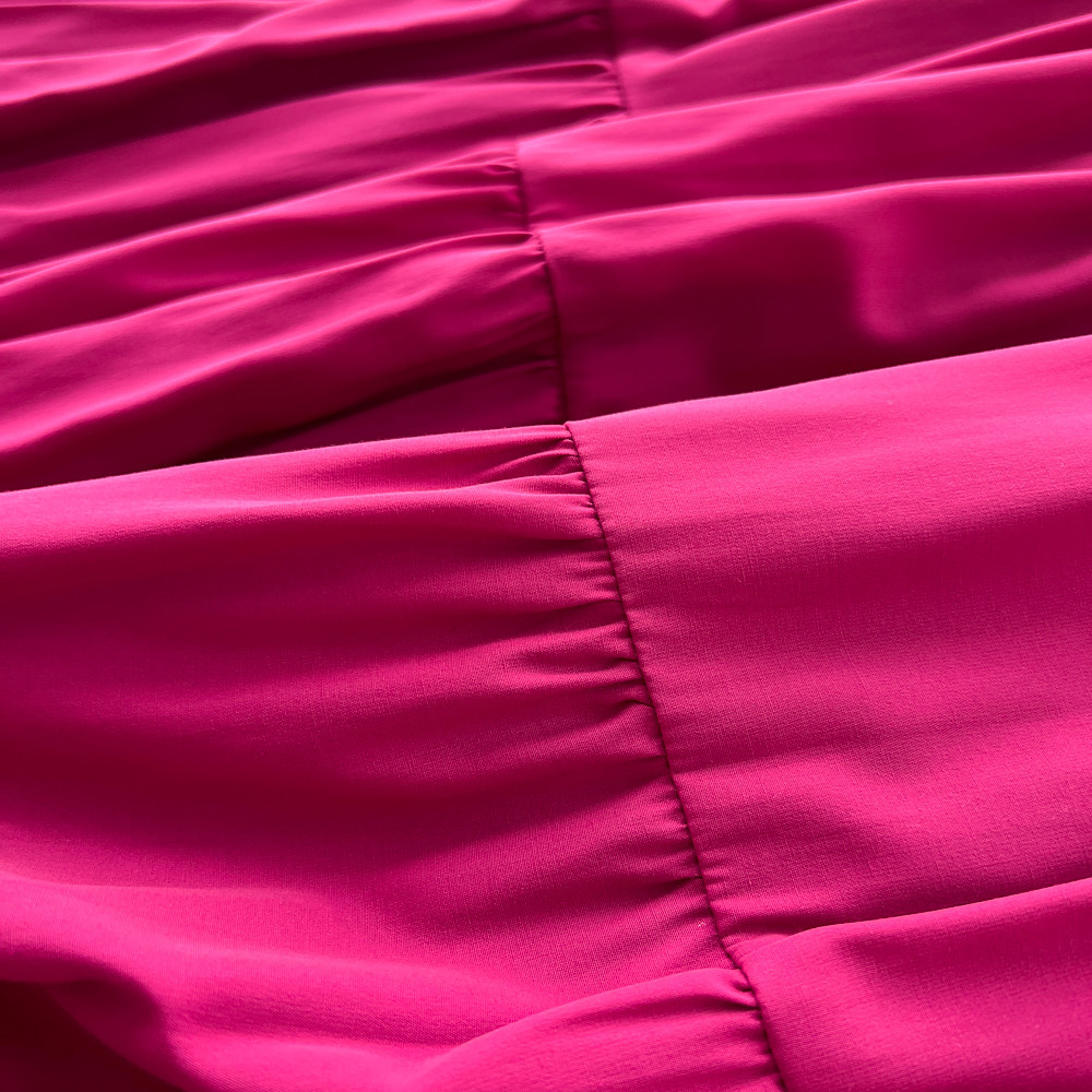 Women's French Romantic Style Halter Neck Ruffled Dress Slimming A-Line Summer Style Tie Waist Gown With Flowing Drape_ecoleips.com