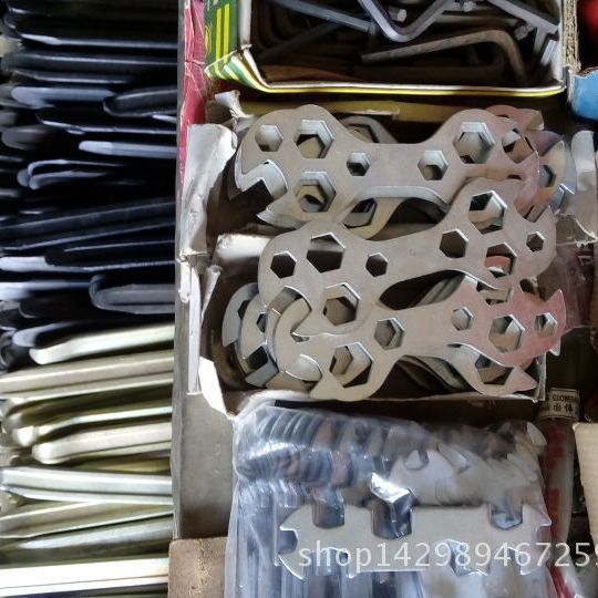 批发山地自行车工具多功能花片扳手 /多孔梅花扳手/直板手