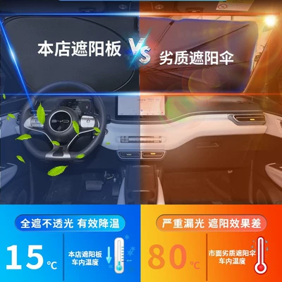 Models of Byd Seagull Sunshade: Car snow shield