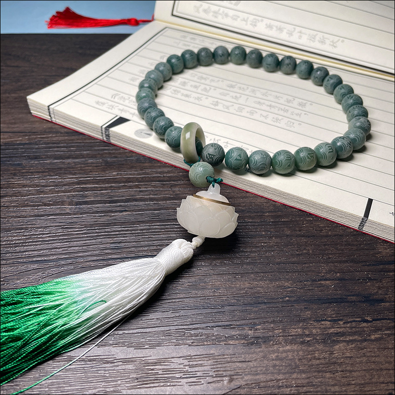 56. 핸드 헬드 제국 녹색 12mm [빛나는 연꽃]]