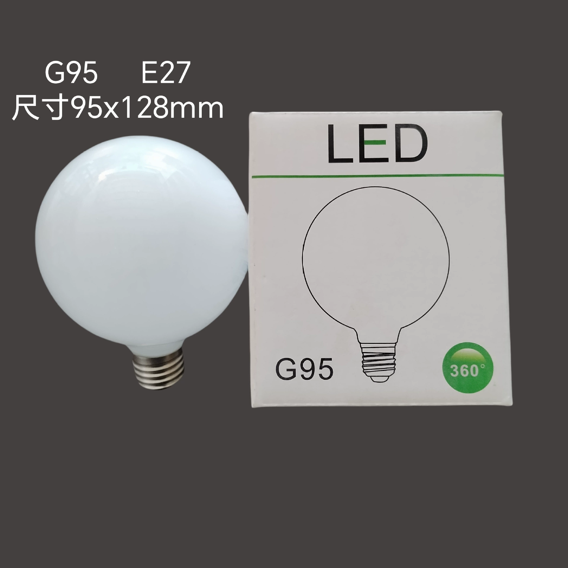 LED энергосберегающая креативная лампа, с резьбовым цоколем