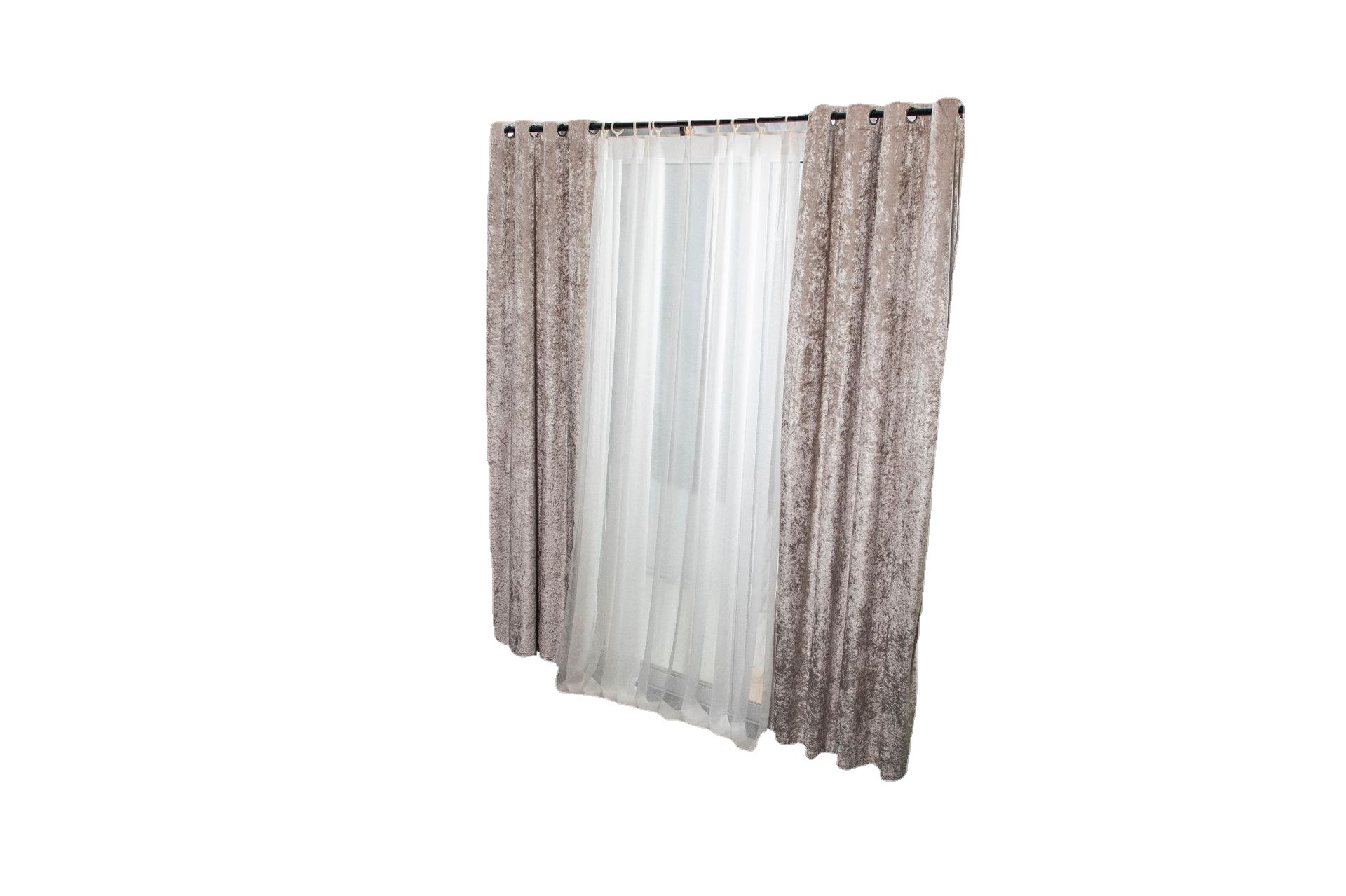 【廠家直銷(xiāo)】窗簾-卡其