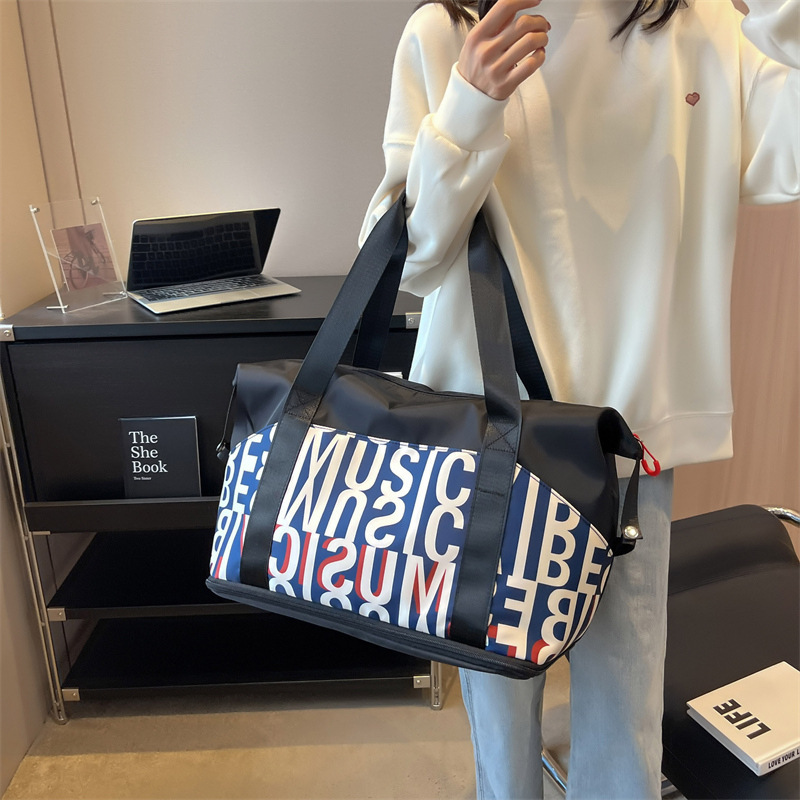 Wholesale accommodation storage luggage bag travel bag large capacity short-distance boarding business trip training Yoga Fitness Bag portable