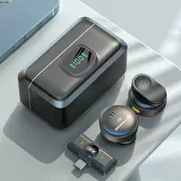 Новый трансграничный Q8 беспроводной воротник с воротником микрофон с вырезом Bluetooth наружной записи в прямом эфире с шумоподавлением мини-микрофон