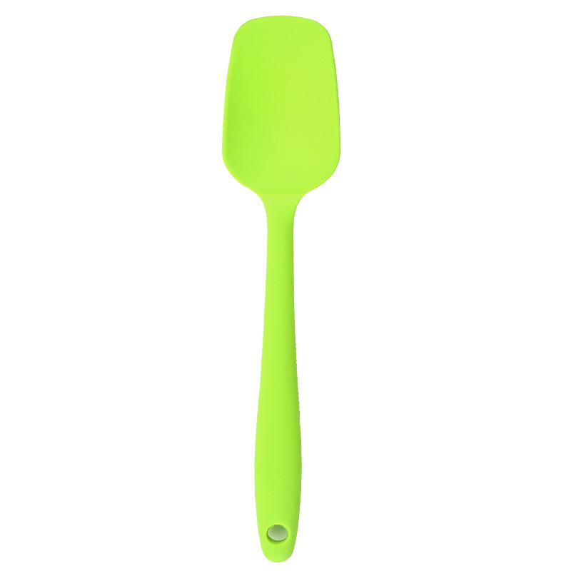 Herramienta para hornear raspador de silicona sartén antiadherente pastel de crema especial cuchara poco profunda pala T spot