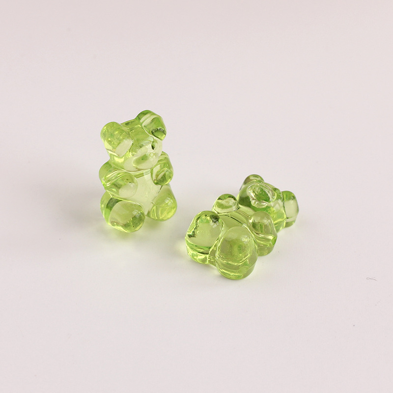 2g Weight Beads Jewelry Making Type DIY Ornament Accessories Classification 1 Piece Quantity Acrylic Material little bear Pattern All Seasons Season Classic Style Style 1 Piece Acrylic Little Bear Beads DIY Ornament Accessories 9