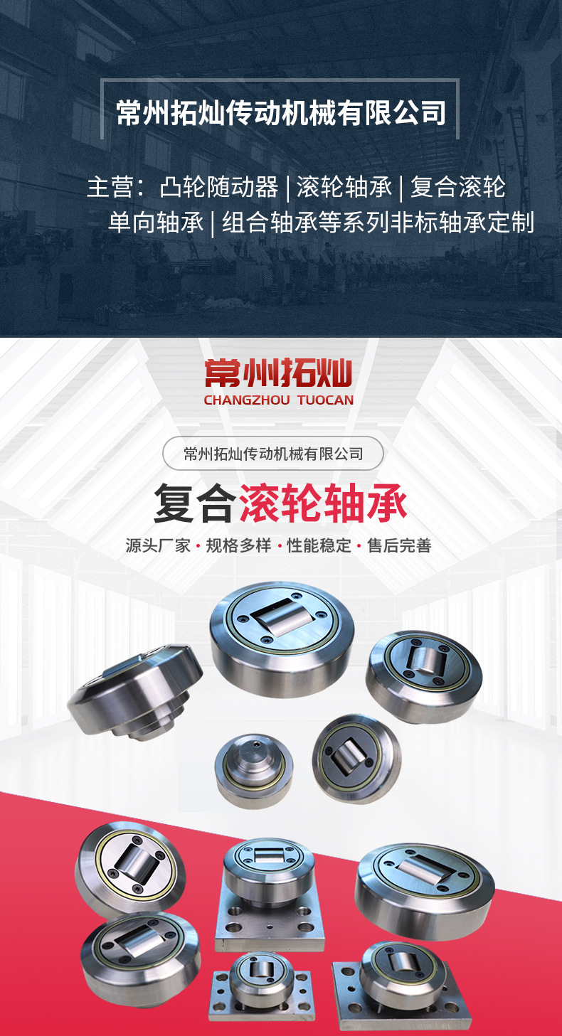 Printing Machinery 4.054 Composite Roller Bearing Shield Machine Stacker Track Special-Shaped Roller Bearing Customization