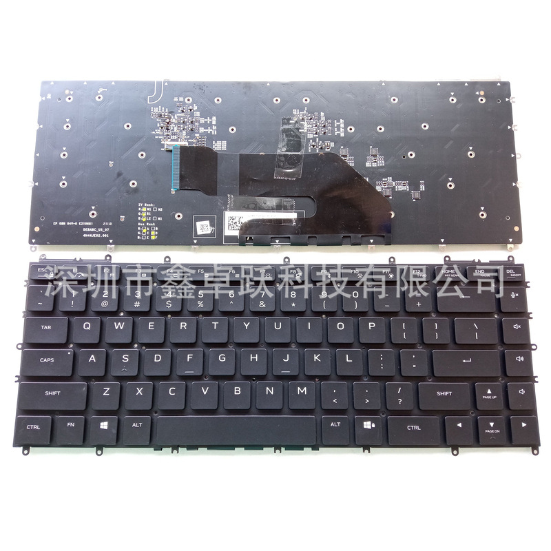 US applicable to Dell Alienware X15 R1 X15 R2 Laptop Keyboard