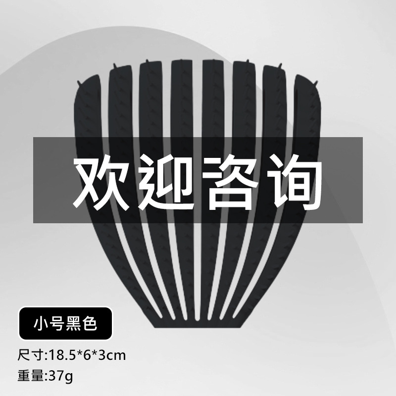 Peine de concha, peine esponjoso de doble uso, peine esponjoso, peine de costillas, peine de curva grande, suave y sin nudos, peine de masaje de pulpo al por mayor