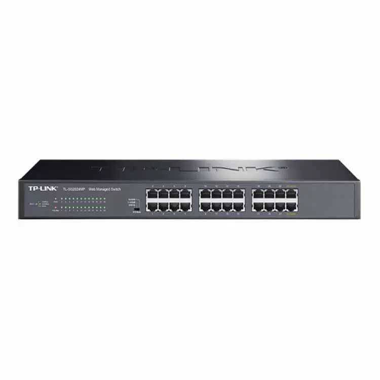 Коммутатор уровня предприятия с управлением в облаке, 24 порта Gigabit POE и питание, TP-LINK TL-SG2024MP