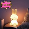 machining customized Colorful charge Bunny Table lamp originality children bedroom Luminous Lights Bedside Cartoon Night light