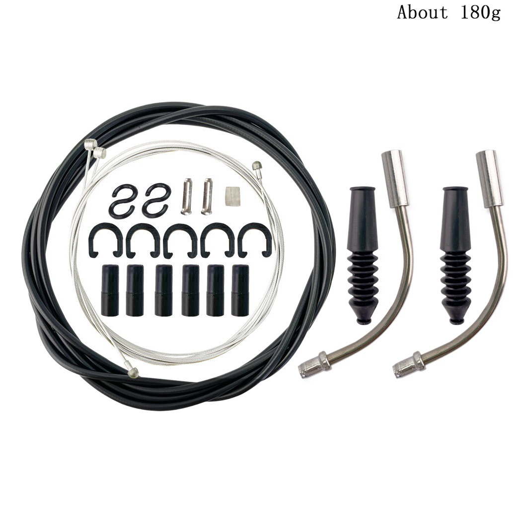 Bicicleta línea tubo cortador de alambre codo Caterpillar a prueba de polvo de alambre núcleo accesorios traje de montaña bicicleta accesorios de freno traje