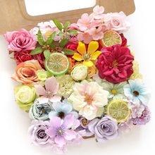 Artificial Flowers �羳���滨��Y�Ɍ��Ҿ��b�diy�ʺ�Y�л�