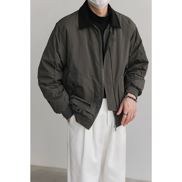 Military Green 90 White Duck Furry