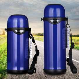 日本进口象.印保温杯TG08/10不锈钢大容量保温杯便携旅行壶1000ml