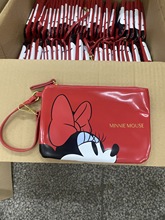 外贸尾货出口日本米老鼠米妮卡通可爱手提包手拎包零钱包化妆包