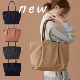 Japanese Lego shoulder waterproof nylon shoulder bag large shoulder bag tote bag large bag lightweight Boston mommy bag