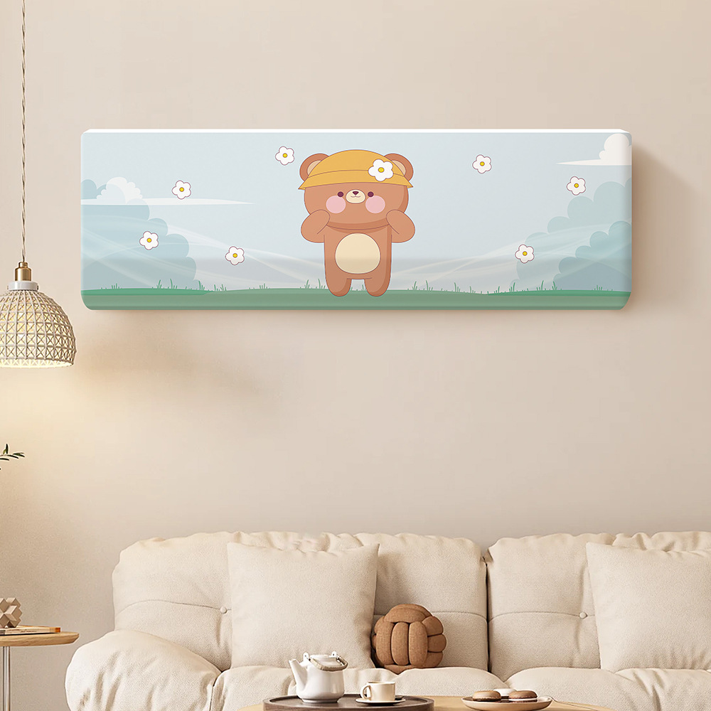 Aire acondicionado cubierta a prueba de polvo colgante general tipo de pared aplicable a la belleza de la cubierta de todo incluido Heigree Xiaomi 2024 nuevo